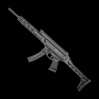Grand Power Stribog 22LR 16" Semi-Auto Rifle Black