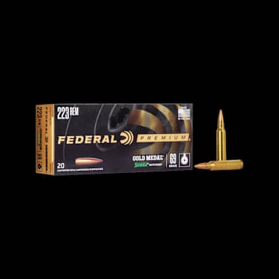 Federal Gold Sierra Matchking 223 69G