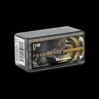 Federal Varmint & Predator  17HMR V-Max 17gr