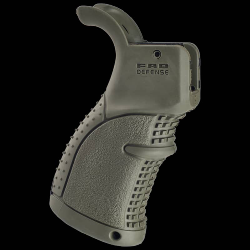 FAB Defense AGR-43 Rubberised Pistol Grip Green - Image 1