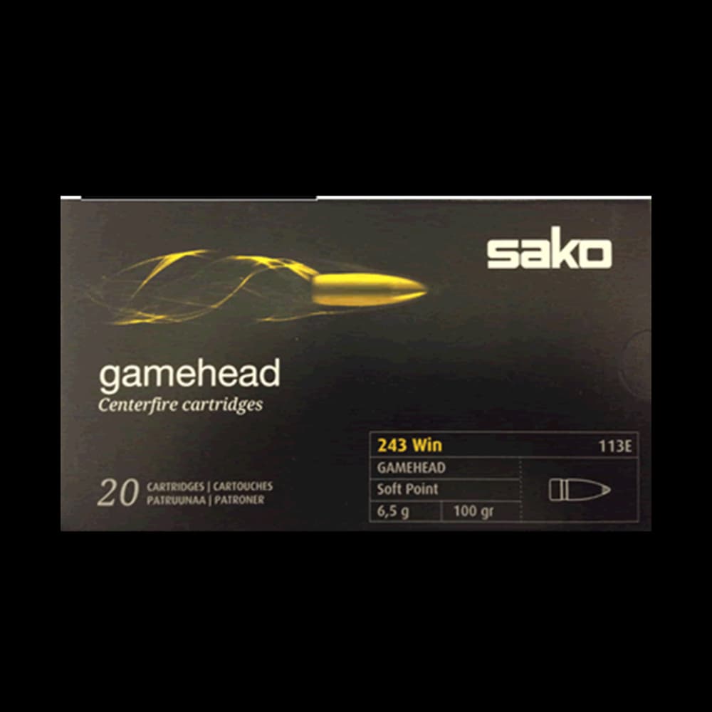 Product Image of Sako .243 Gamehead 113E Sp 100Gr