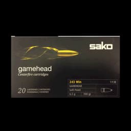 Image of Sako .243 Gamehead 113E Sp 100Gr