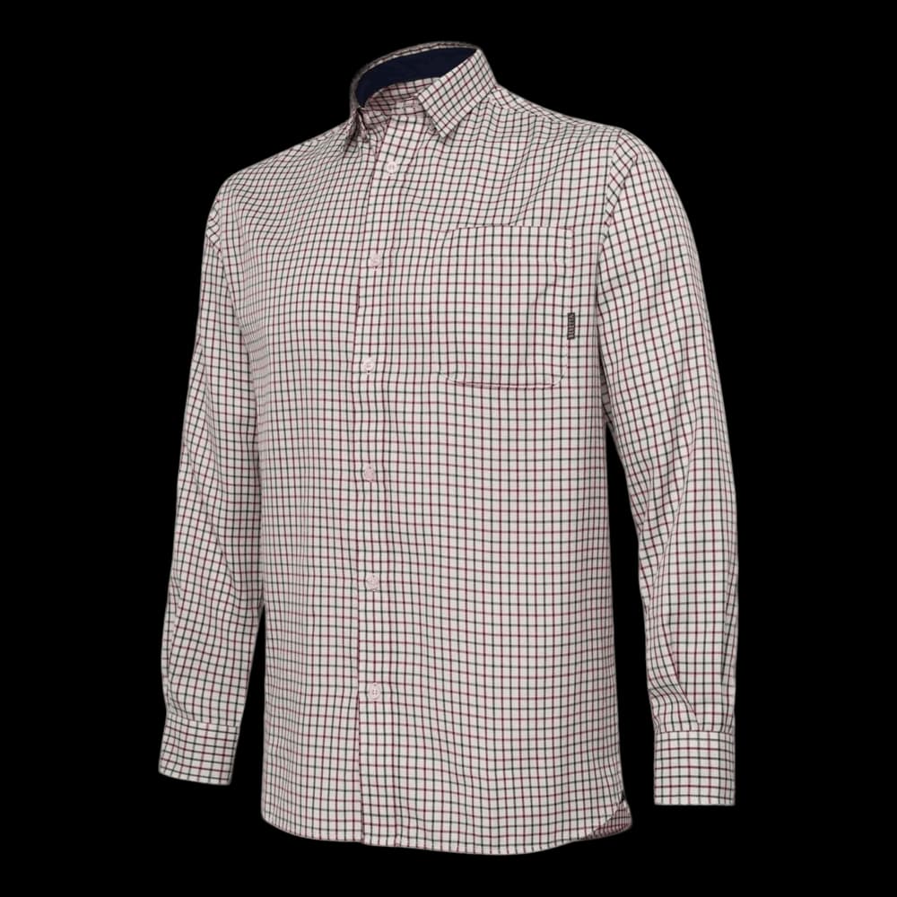 Product Image of Beretta Ellis Long Sleeve Shirt Ivory/Green Large