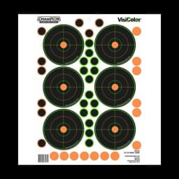 Image of Champion Visicolour 25 Yard Small Bore Targets (5 Pack)