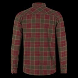 Image of Seeland Glen Flannel Shirt Red Forest XL