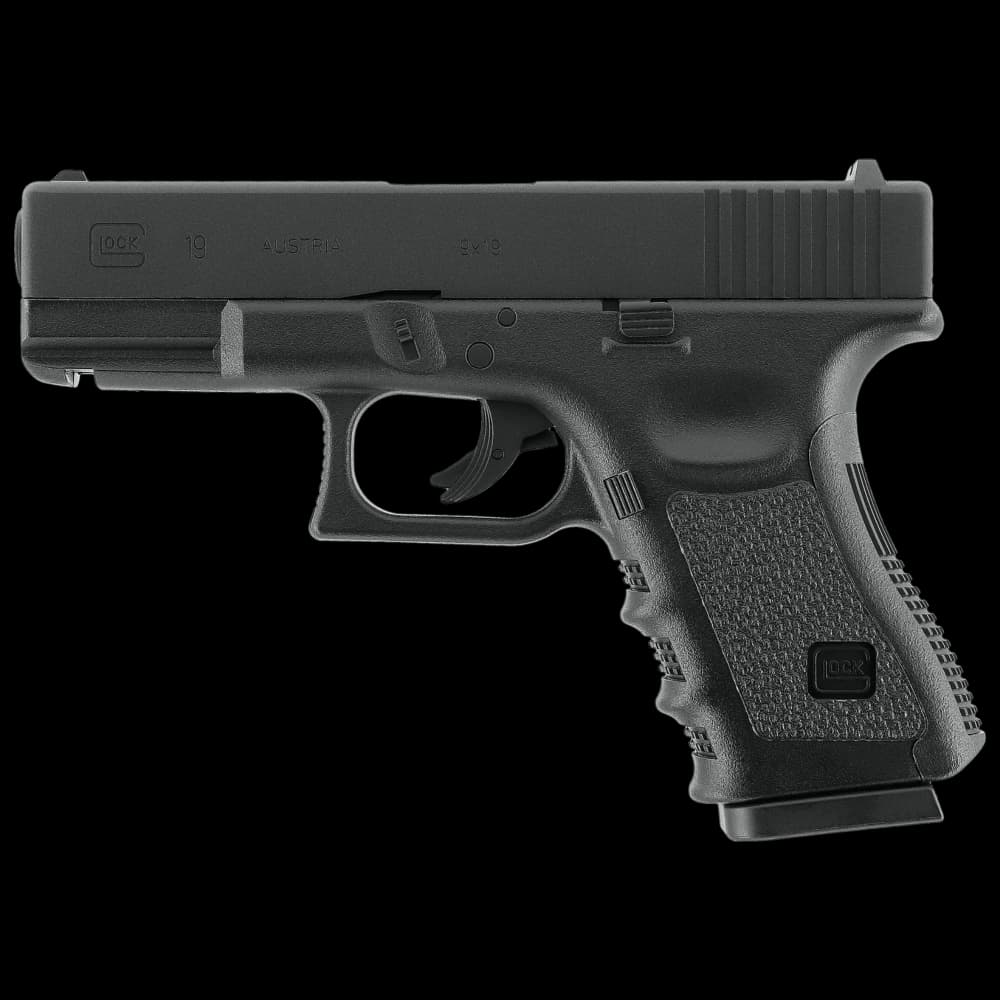 Product Image of Umarex Glock 19 4.5 mm BB Air Pistol Original Non-Blowback Black