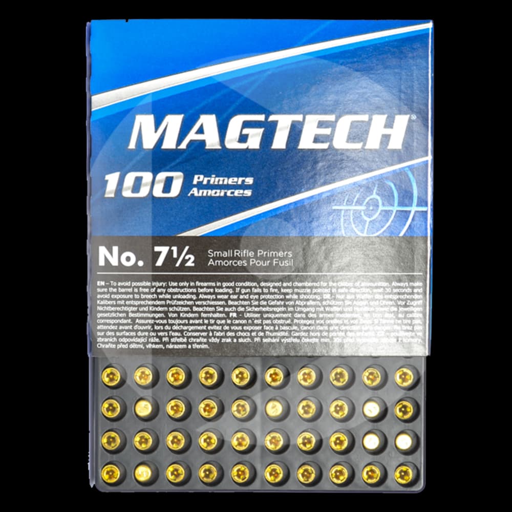 Product Image of Magtech 7-1/2 Small Rifle Primers (100)