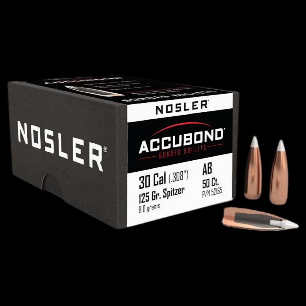 Product Image of Nosler 30/.308" 125gr Accubond Bullets (50)