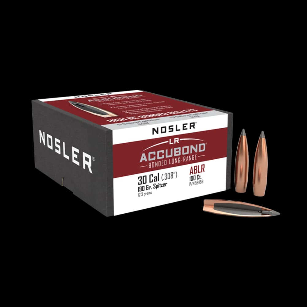 Product Image of Nosler 30/.308 190gr Accubond Long Range (100)