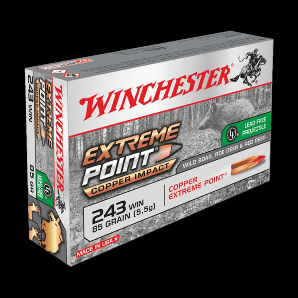 Product Image of Winchester Extreme Point 243 85Gr Lead Free Ammo