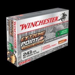 Image of Winchester Extreme Point 243 85Gr Lead Free Ammo