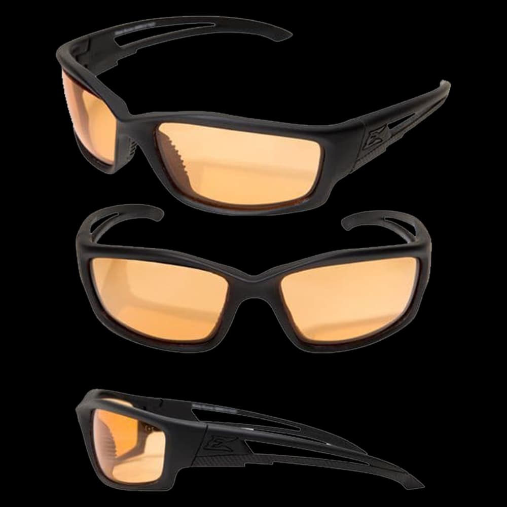 Product Image of Blade Runner Soft Touch Matte Black/Amber Shooting Glasses