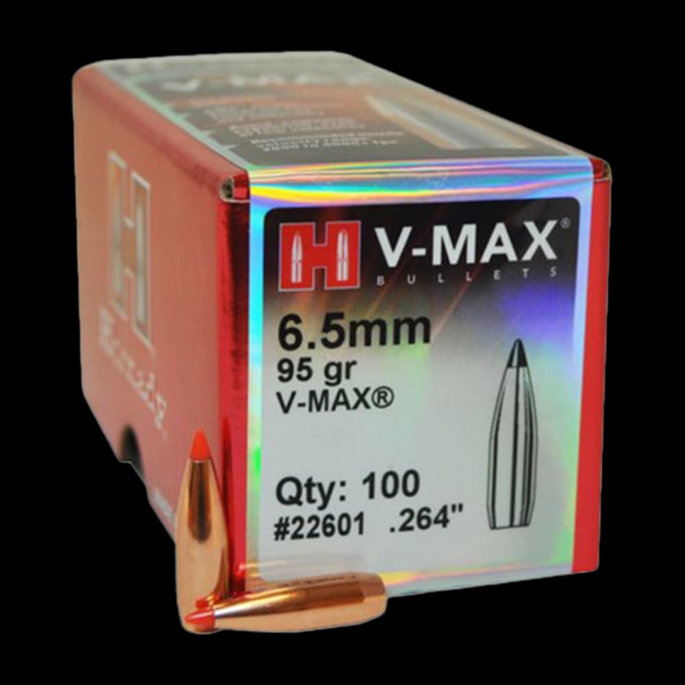 Product Image of Hornady 6.5Mm 95Gr V-Max (100)