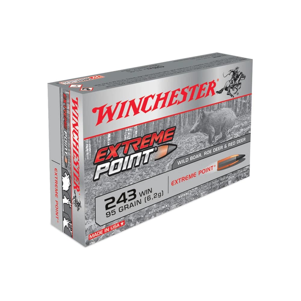 Product Image of Winchester Extreme Point 243 95gr Ammo