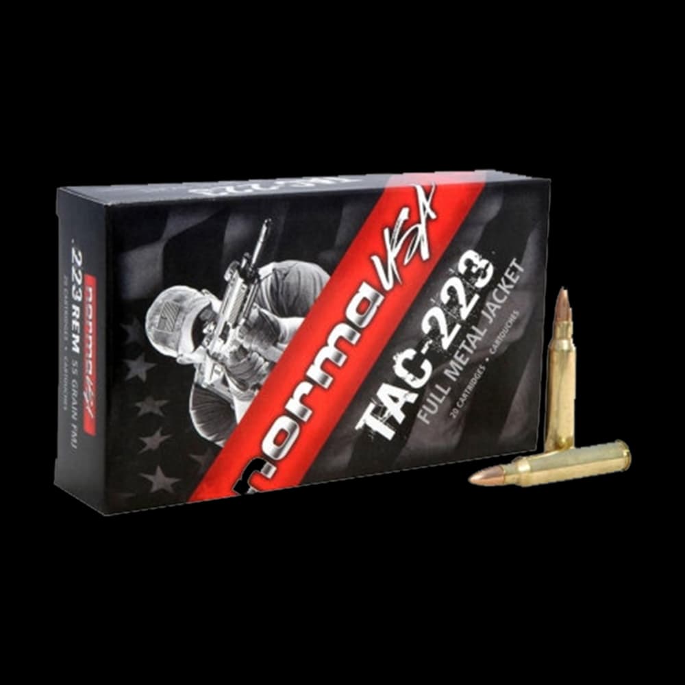 Product Image of Norma 223 Tactical Match FMJ 55gr