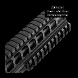 Image of 4-Slot Aluminium U.M.P. Picatinny Rail - M-Lok