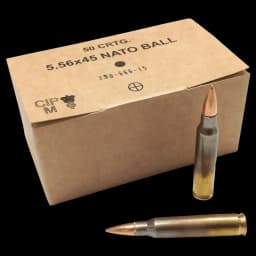 Image of Military GGG 223/5.56 FMJ 62gr Ball Ammunition