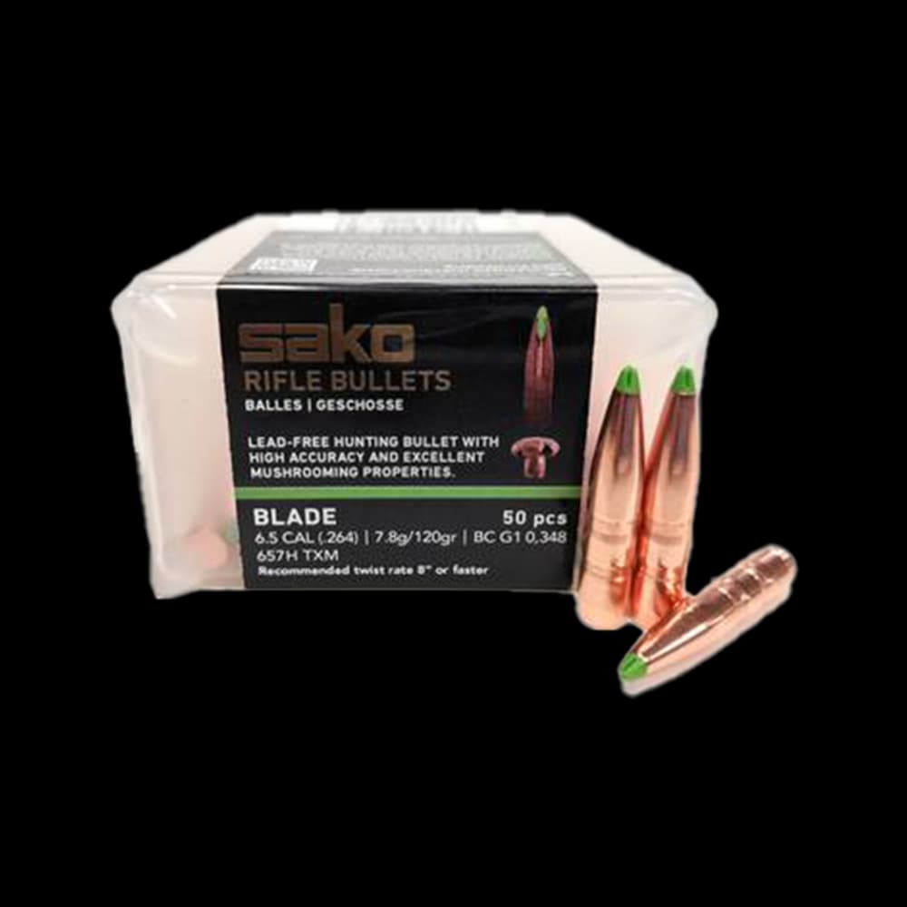 Product Image of Sako Blade 6.5 Cal Bullets Txm 120Gr Lead Free (50)