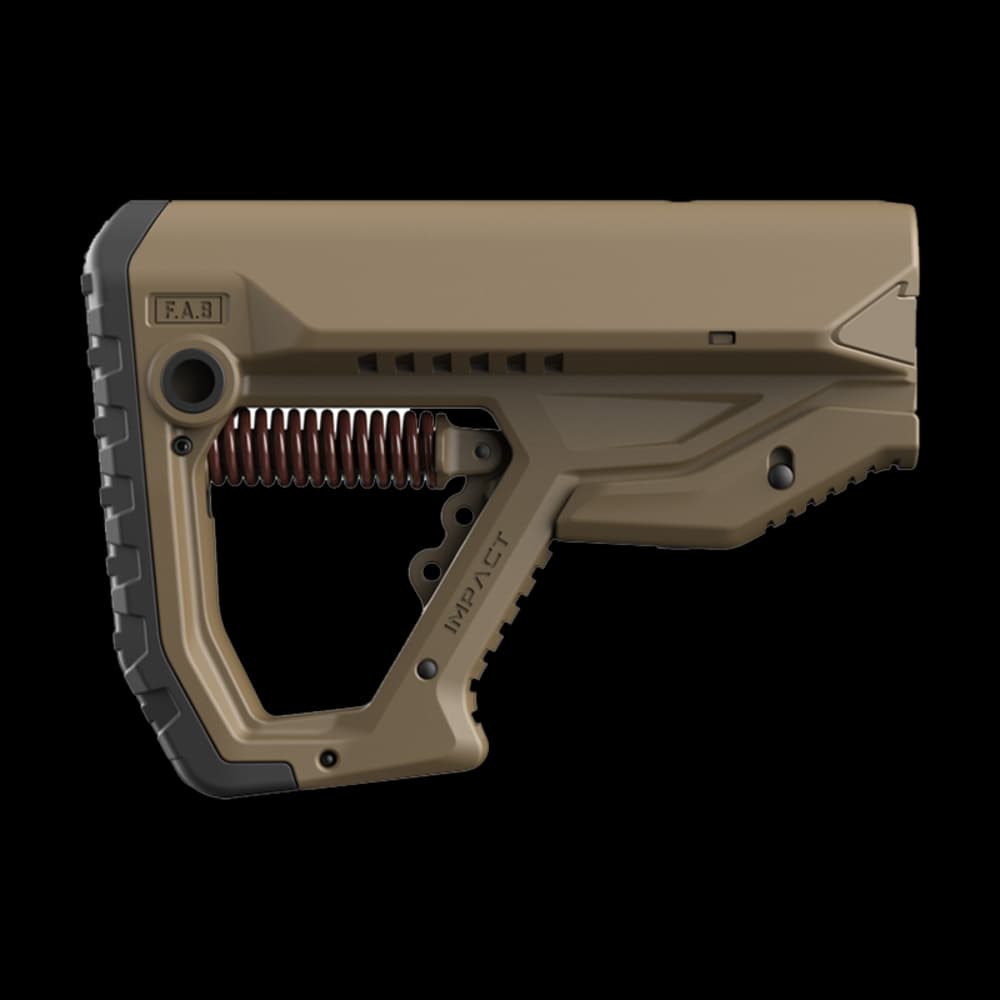 Product Image of FAB Defense GL Core Impact Collapsible AR15 Buttstock Tan