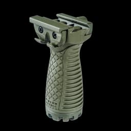 Image of FAB Defense Rubberised Stout Foregrip Green