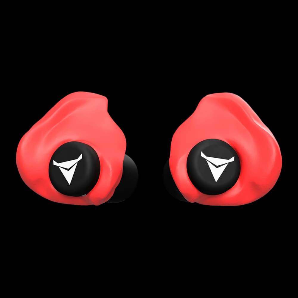 Product Image of Decibullz Custom Moulded Reusable Ear Plugs Red