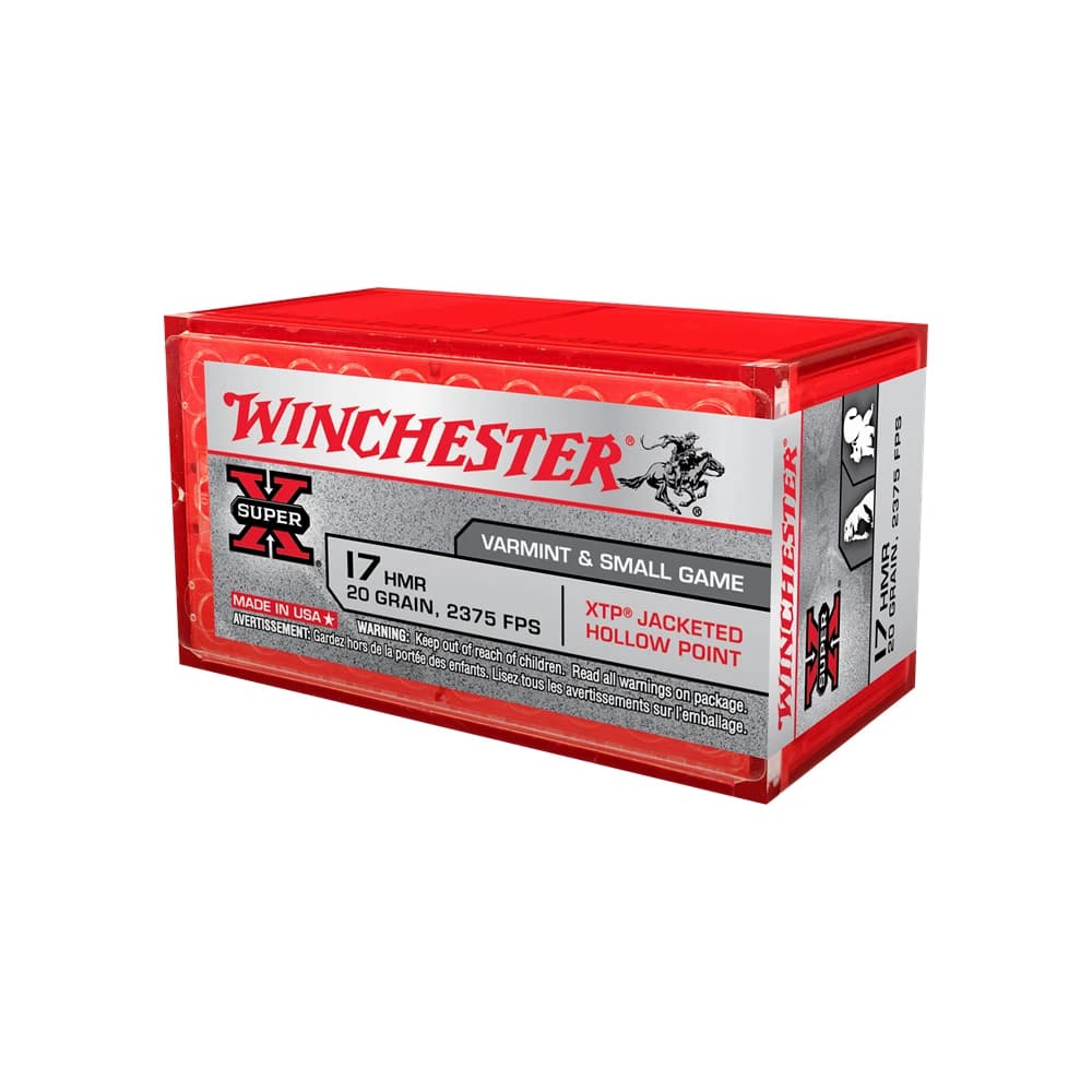 Product Image of Winchester Super X 17 HMR JHP 20gr Ammo