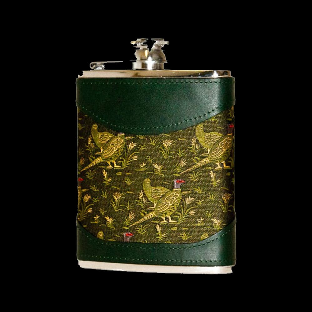 Product Image of Bisley Hip Flask 6Oz Leather/Fabric