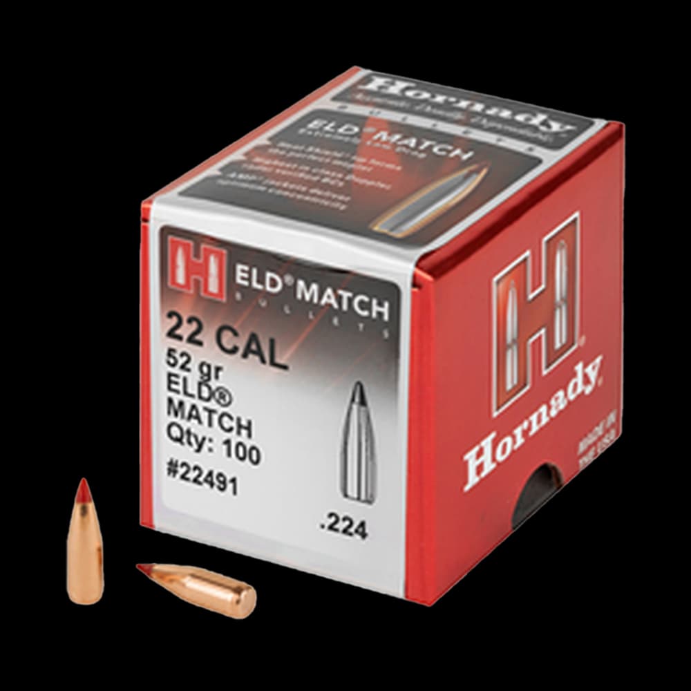 Product Image of Hornady .224 52Gr Eld (100)