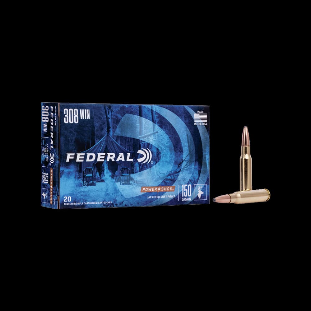 Product Image of Federal Power Shok .308 Sp 150Gr