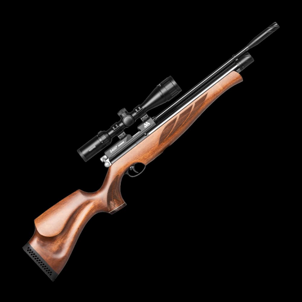 Product Image of Air Arms S400 Air Rifle Carbine .177 Superlite Brown