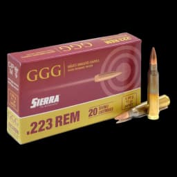 Image of Military GGG 223 FMJ 77gr Match Ammunition