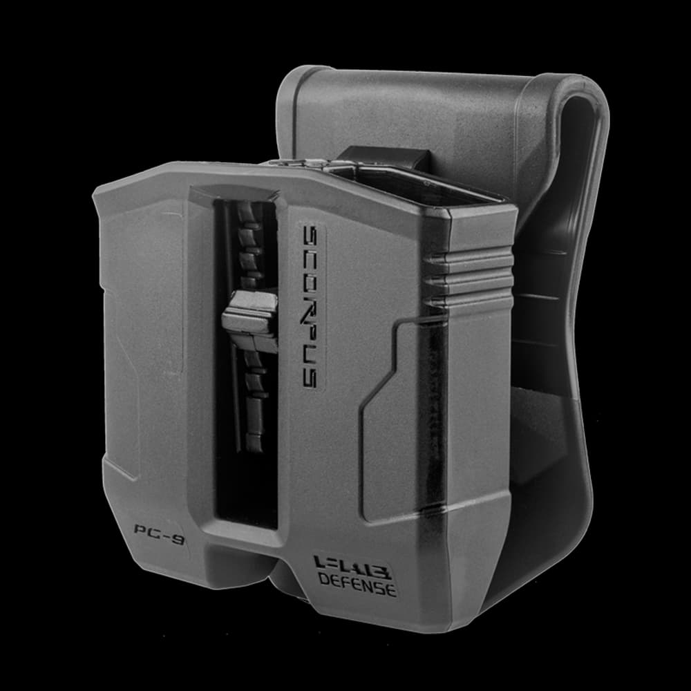 Product Image of FAB Defense Scorpus Double Mag Pouch For Glock 9 mm