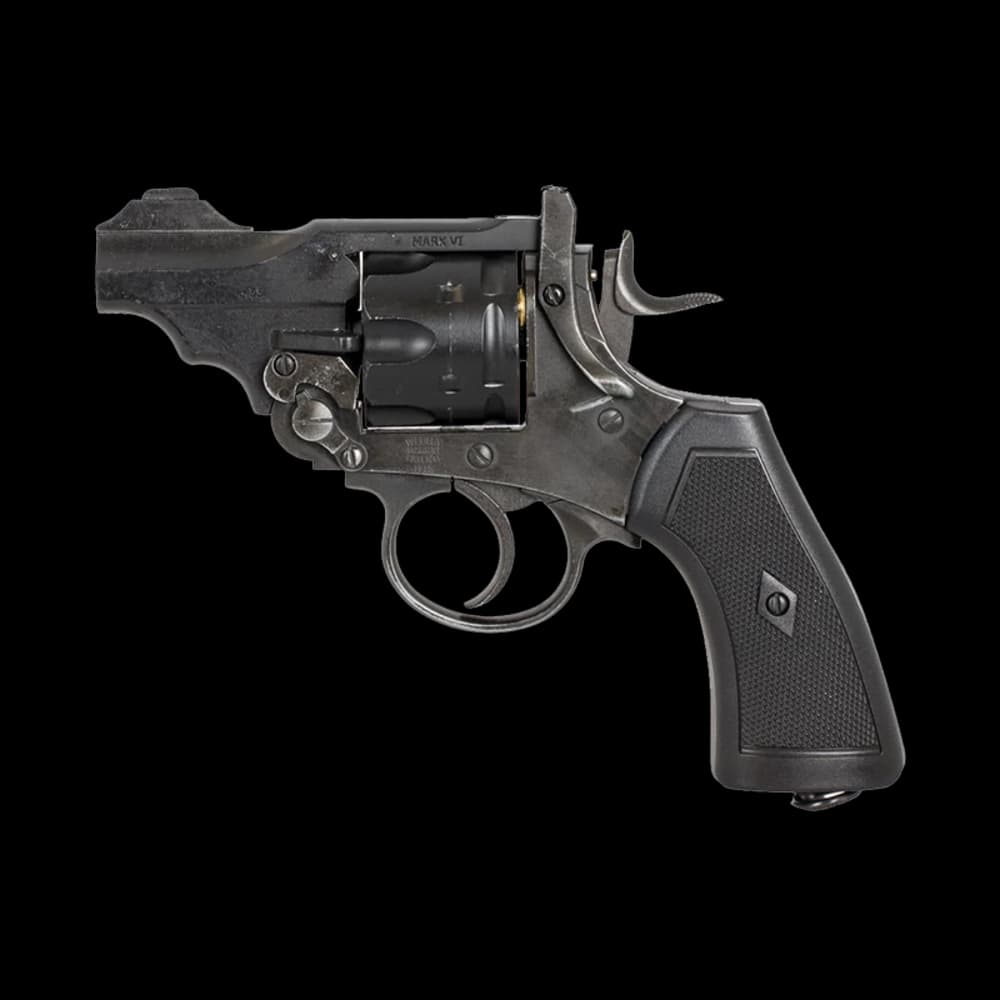 Product Image of Webley Mk Vi .455 .22 Black 2.5" Barrel Air Pistol