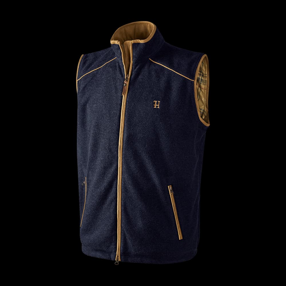 Product Image of Harkila Sandhem Fleece Waistcoat Dark Navy  M