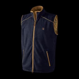 Image of Harkila Sandhem Fleece Waistcoat Dark Navy  M