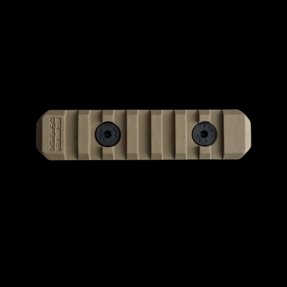 Product Image of FAB Defense M-Lok Plastic Rail 8 Slot Tan