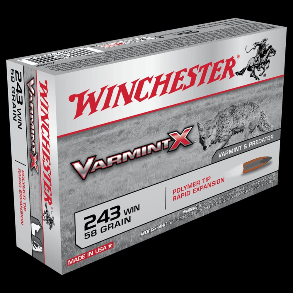 Product Image of Winchester Varmint X 243 58Gr Ammo