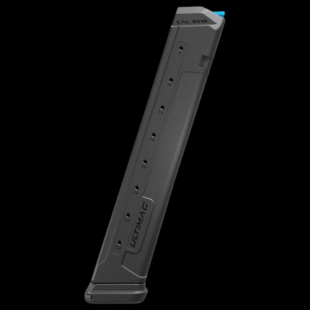 Product Image of FAB Defense Ultimag Glock Magazine Black 32 Rounds