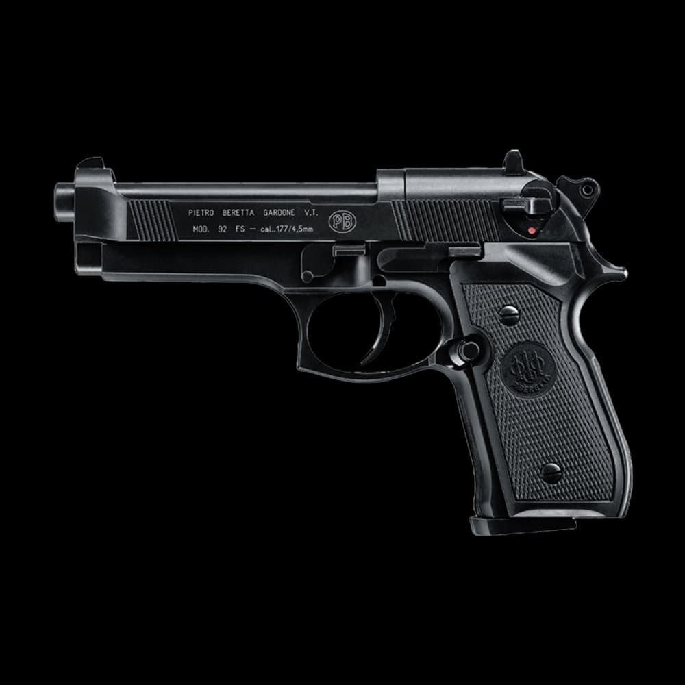 Product Image of Umarex Beretta 92 FPS Black .177 Air Pistol