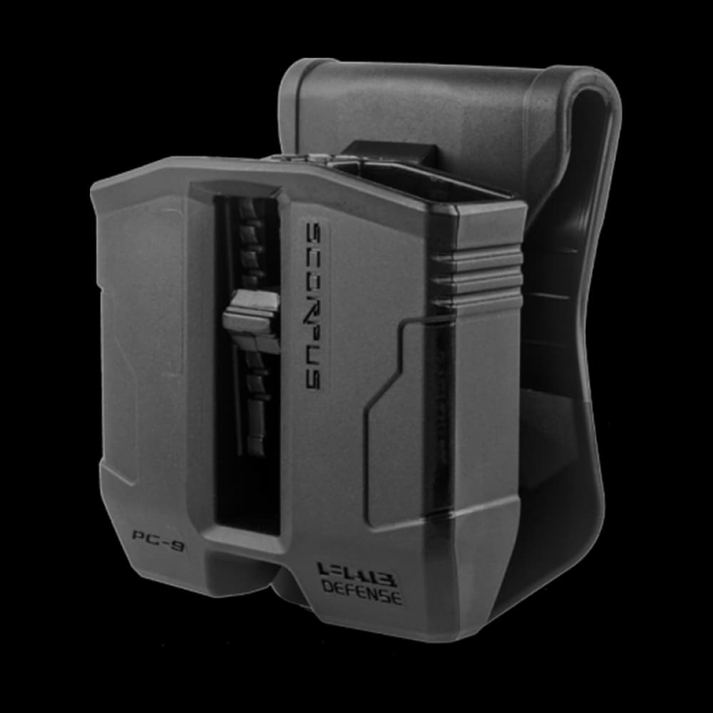 Product Image of FAB Defense Double Magazine Pouch For Glock 9 mm with Swivel