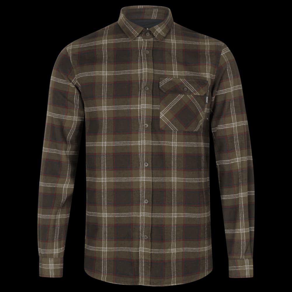 Product Image of Seeland Glen Flannel Shirt Pine Green L