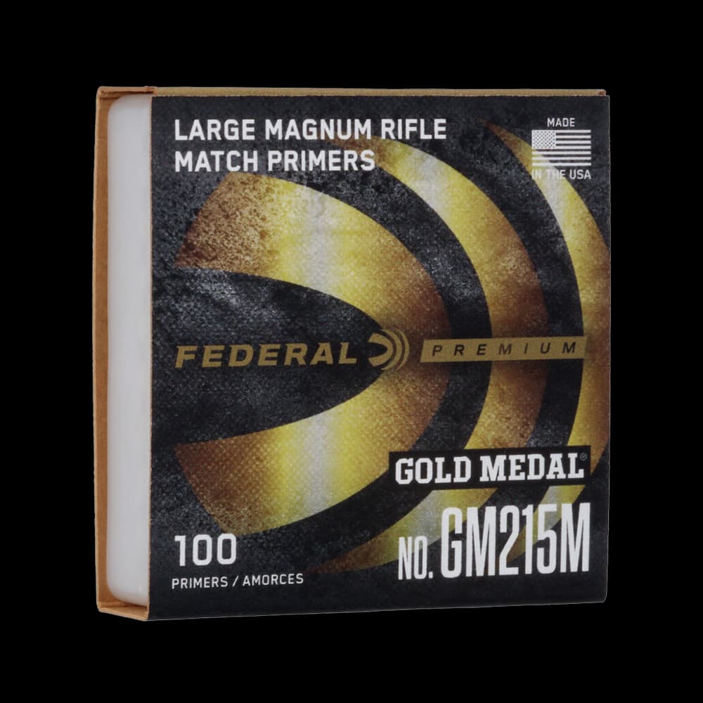 Product Image of Fedral Gold Medal Magnum Large Rifle Primer (100 Pack)