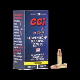 Image of CCI Subsonic Segmented Hollow Point 22LR 40gr