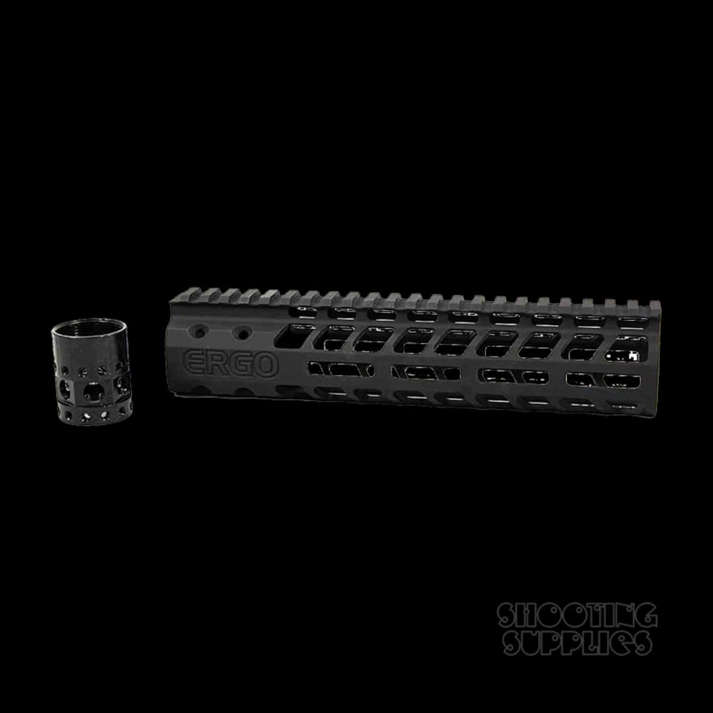 Product Image of Ergo Superlite Modular Free Float Rail System M-Lok 9 Inch - Black