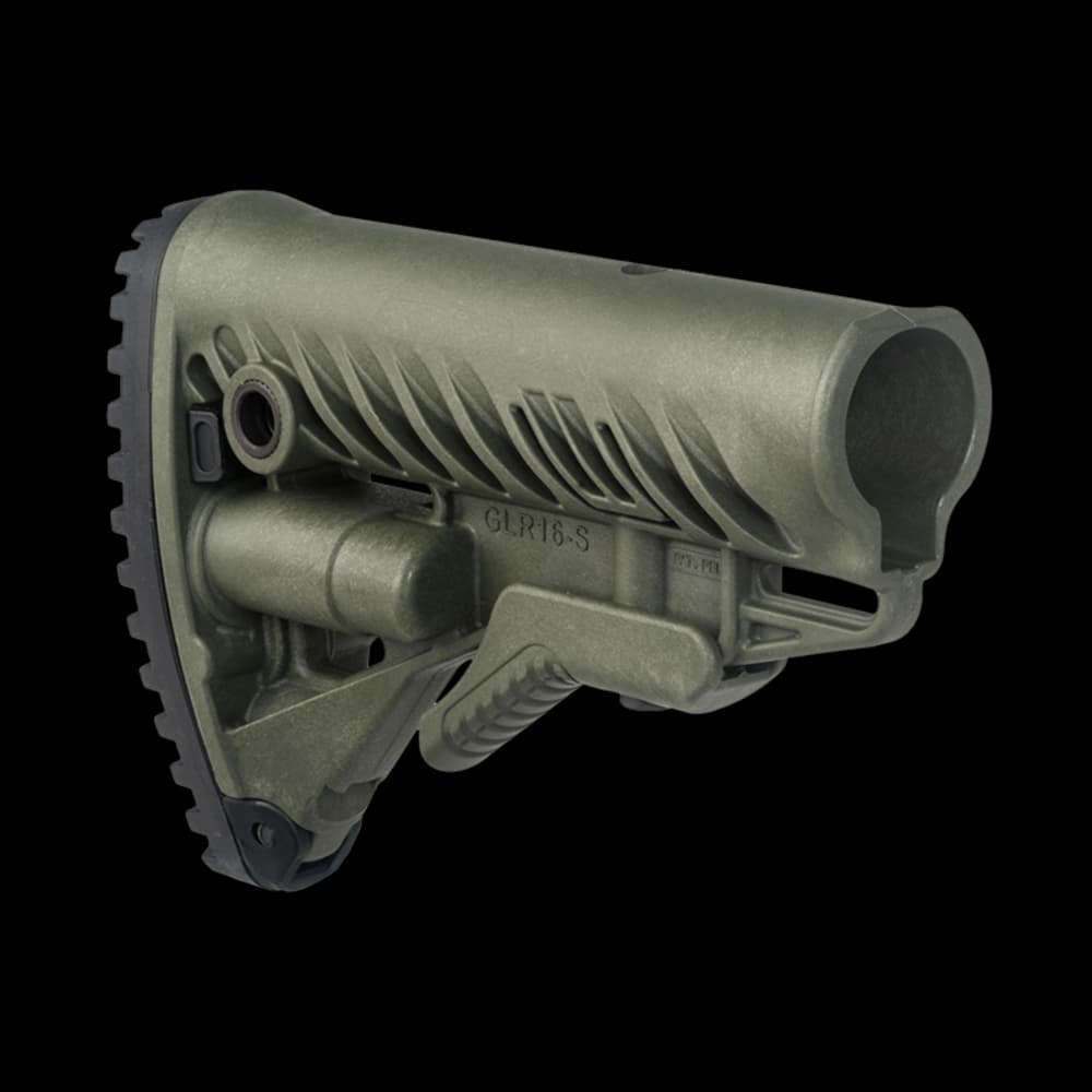 Product Image of FAB Defense GLR16 AR15 Buttstock Green