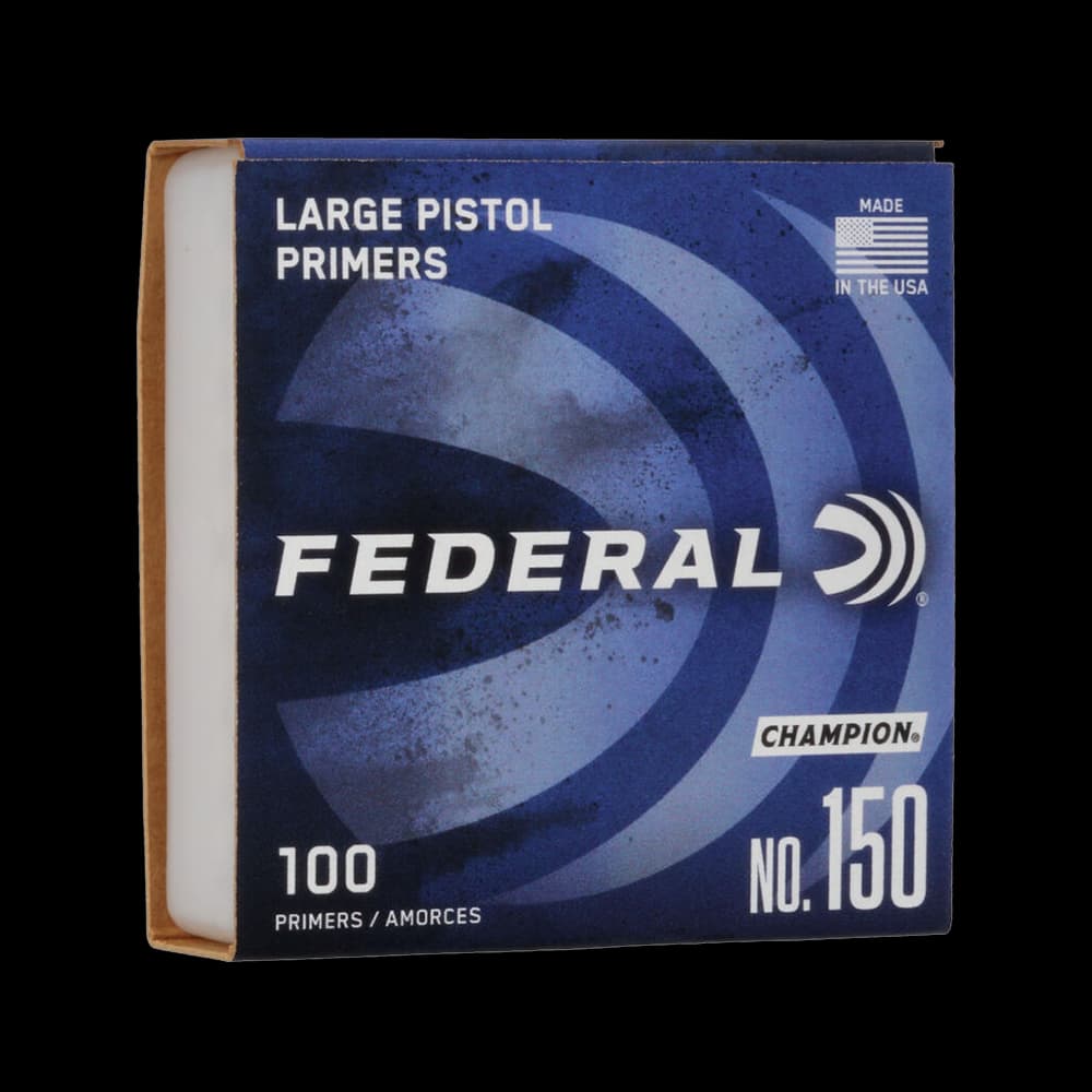 Product Image of Federal Large Pistol Primer (100 Pack)