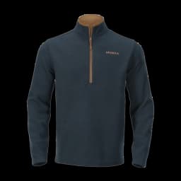 Image of Sandhem Fleece Pullover Dark Navy Melange S