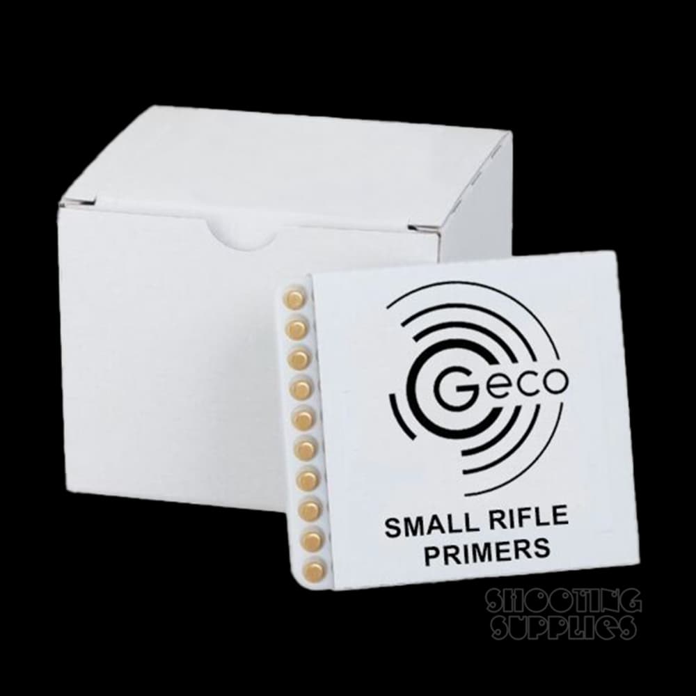 Product Image of Geco Small Rifle Primer (100 Pack)