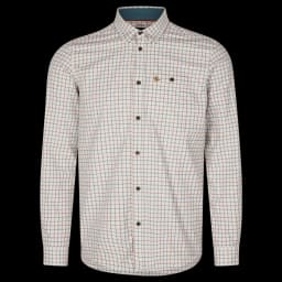 Image of Seeland Oxford Shooting Shirt Grape Leaf/Terracotta M