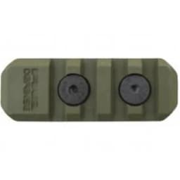 Image of FAB Defense Platic M-Lok Rail 5 Slot Green